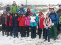Scouts brave the cold