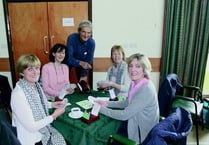 Ladies get their cards marked
