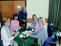 Ladies get their cards marked