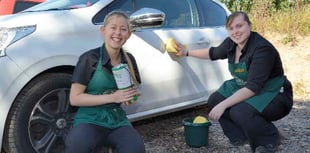 Scouts’ car wash to coin in the cash