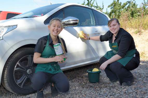Scouts’ car wash to coin in the cash
