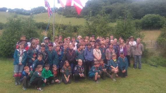 Fun day with Danish visitors at Longmead