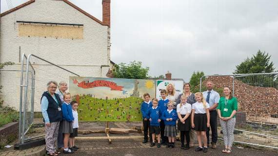pupils-mural-brightens-up-street-wellington-today-co-uk