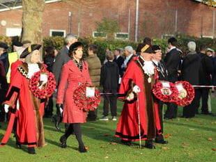 Generations unite to remember the fallen