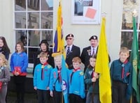 Remembrance service looks at impact of war on children
