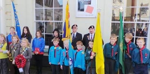 Remembrance service looks at impact of war on children
