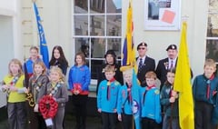 Remembrance service looks at impact of war on children