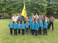 Scouts at St George's Day parade