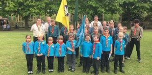 Scouts at St George's Day parade