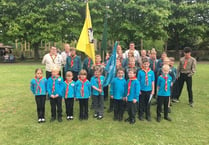 Scouts at St George's Day parade
