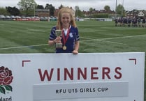Olivia scrum-half, full back and a cricketer, too