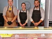 Exeter Chiefs’ prop helps open new town butcher