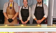 Exeter Chiefs’ prop helps open new town butcher