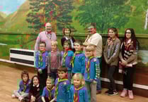Rotary club visits Beavers group
