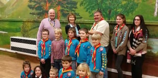 Rotary club visits Beavers group