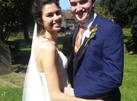 Newlyweds off to the USA