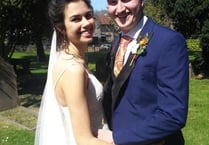 Newlyweds off to the USA