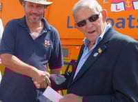 Rotary Club – £2,500 presented to RNLI