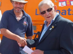 Rotary Club – £2,500 presented to RNLI