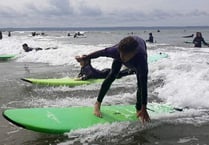 Surf’s up on school trip to North Devon