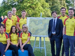 Legal eagles on their bikes for RNLI