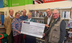 £1,800 raised for town library