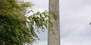 Ploughing in sight of the Monument
