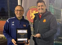 Coach Jason wins volunteer award
