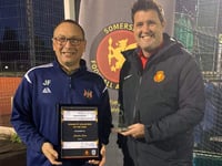 Coach Jason wins volunteer award