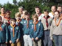 Pop over to the village hall for the scouts café