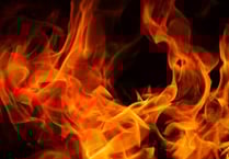 Fire spread from garage to kitchen