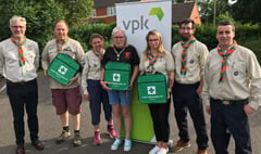 Scout group gets a helping hand