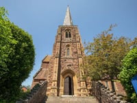 Work starts on church spire