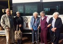 Minibus just the ticket for care home residents