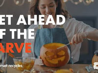 Carve out a green Halloween