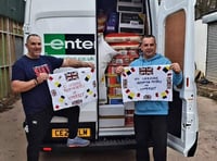 Builder delivers for Ukrainian refugees