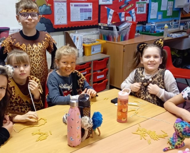 Back to the Stone Age for pupils at St John's!