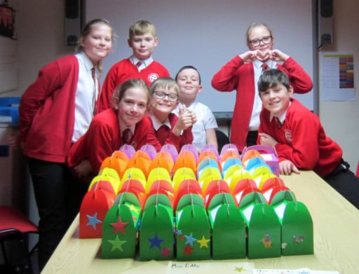 Pupil chaplains spring a surprise