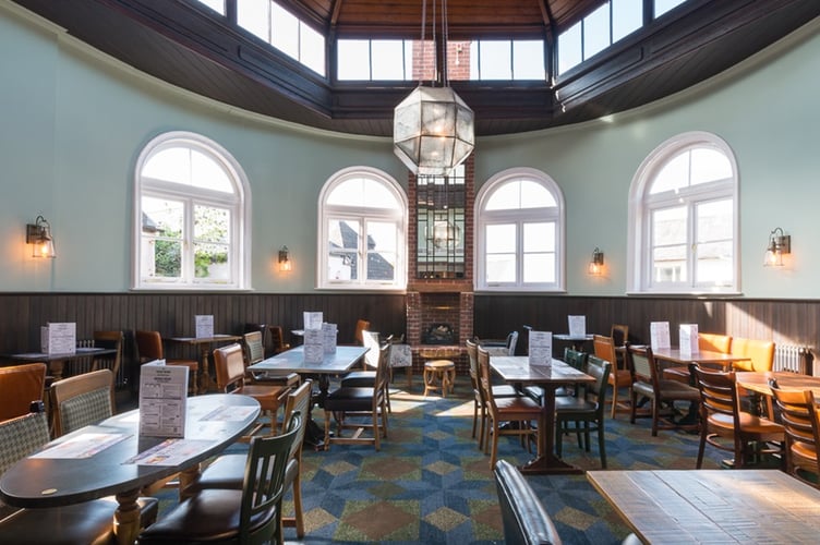 Interior of the Iron Duke, Wellington