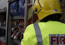 Wellington fire fighters battle huge barn blaze