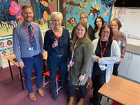 Safe space nurture area for pupils