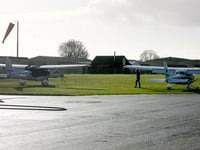 Fire at airport