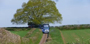 Lorry goes the wrong way