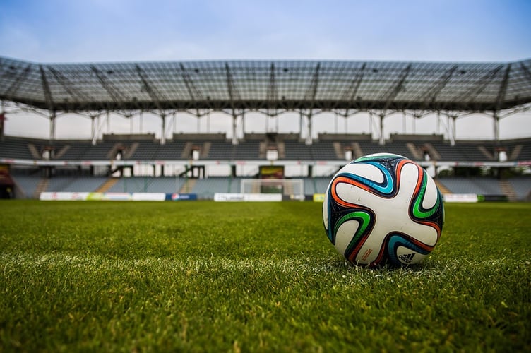 A football