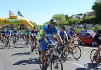 55-mile charity cycle challenge
