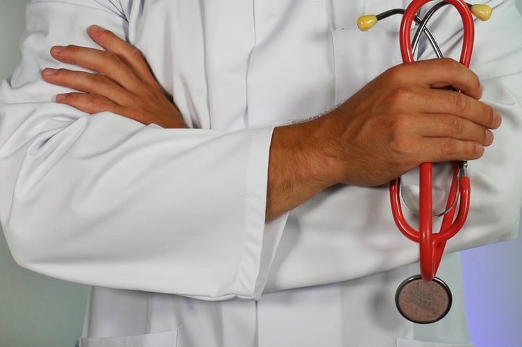 Doctor stock image