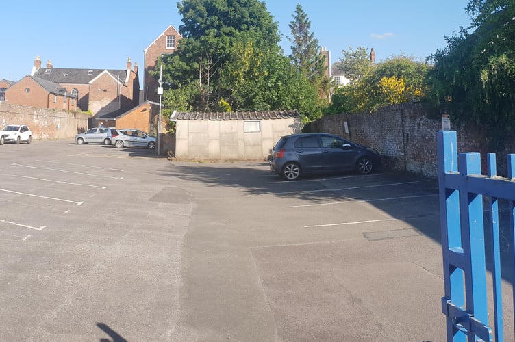 Car boot sale in Conservative club car park