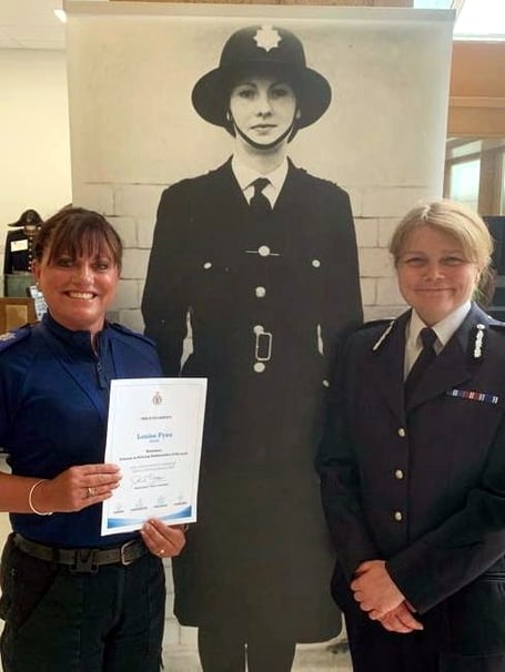 Award for PCSO’s work in Wellington school