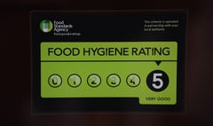 Food hygiene ratings handed to two Somerset West and Taunton restaurants