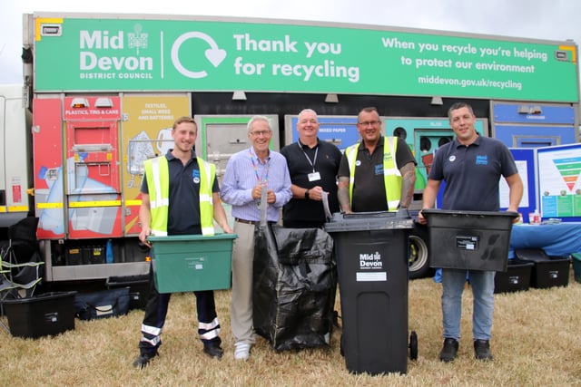 Recycling record as residents reduce and re-use